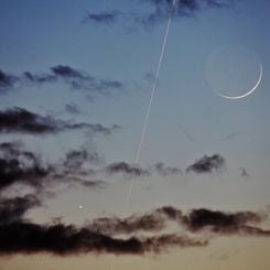 Jupiter and the Moons of Earth