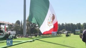 Mexico Commemorates National Flag Day With Pride