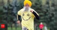 At 114, oldest marathon runner Fauja Singh killed in road accident | Chandigarh News - Times of India