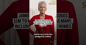 Jamie Lee Curtis Donates $1 Million For Wildfire Relief