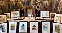 Exhibition of counterfeit paintings/ Italian police seize 21 works of art in Parma