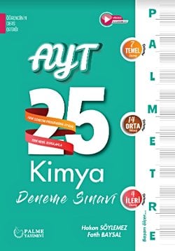 PALMETRE AYT KİMYA 25 DENEME SINAVI