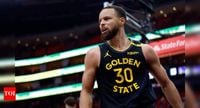 Golden State Warriors in Trouble: Stephen Curry Sidelined Until Game 6—If They Make It That Far | NBA News - The Times of India