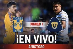 Tigres And Pumas Battle To Draw In Friendly Match