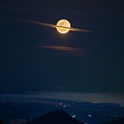  A Moon Dressed Like Saturn 