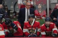 Marchand scores in OT, Panthers top Maple Leafs 5-4 to cut series deficit to 2-1