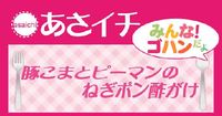 あさイチ「豚こまとピーマンのねぎポン酢がけ」の作り方｜みんな！ゴハンだよ（2025/5/8）