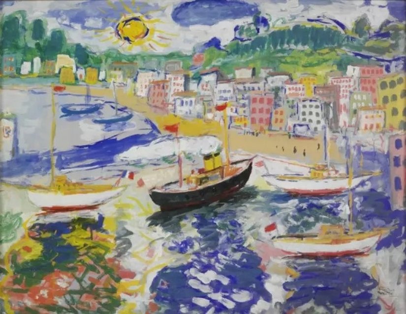 Fikret Mualla Saygı (1903–1967), Cannes.
