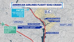 American Airlines Flight Collides With Military Helicopter Near D.C.