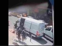 Israeli forces have ram-raided and looted a shop - shooting 58 Palestinians