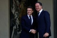 France’s Macron says he discussed Ukraine with NATO head Rutte