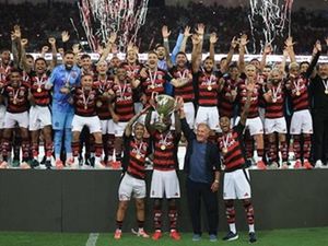 Flamengo Wins Carioca Championship As Vinicius Jr Joins Celebration