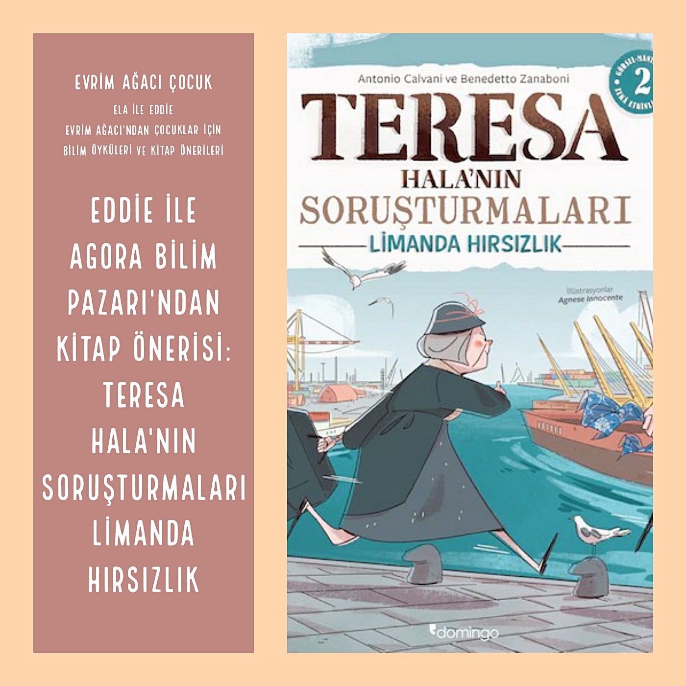 Eddie ile Agora Bilim Pazarı'ndan Kitap Önerisi: Teresa Hala'nın Soruşturmaları 2!