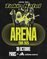 Tokio Hotel annonce un concert à Paris en 2026, date et infos billets