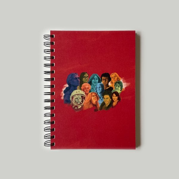 Bilimin Altın Kadınları A5 Defter - 120gr 80 yaprak  Ivory (Fil Dişi)