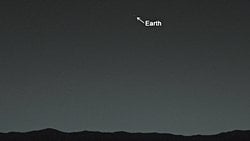 Mars'tan Dünya Nasıl Görünür?