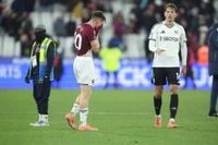 Ollie Scarles in tears after his mistake gifts Fulham victory at West Ham