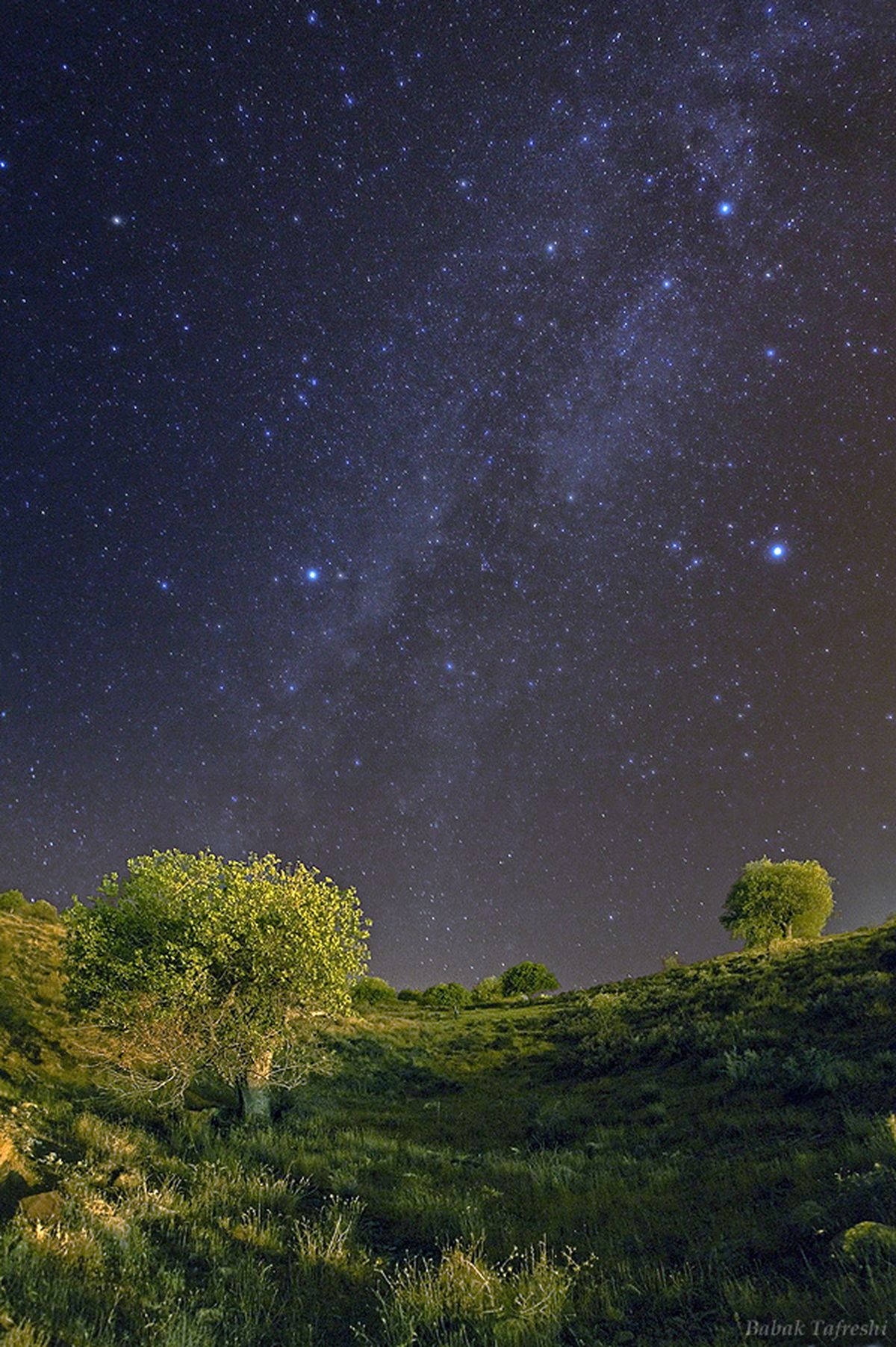 Summer Night in Astronomy Town