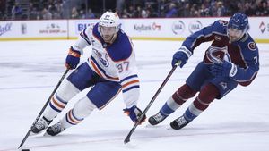 Perry Powers Oilers Past Avalanche In Thrilling Matchup