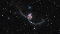 NGC 4038 & NGC 4039: Evrenin Görkemli Kavuşması