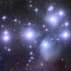 The Pleiades Star Cluster