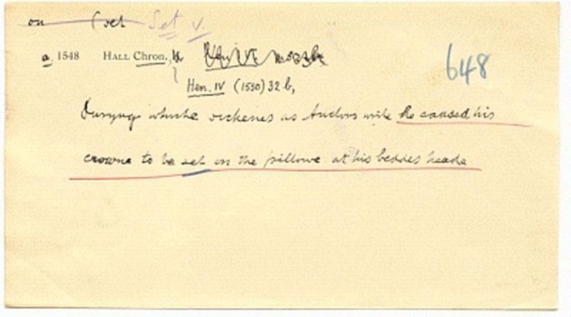 Minor’un Murray’a Yolladığı Notlardan Birisi