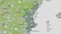 Aemet señala la zonas de la Comunitat Valenciana donde lloverá el miércoles, jueves y viernes | Las Provincias