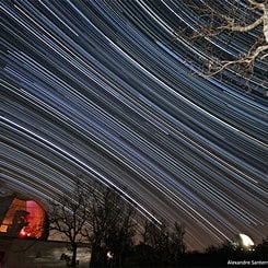 Haute-Provence Star Trails