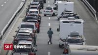 Kurz vor Ostern: bereits 5 Kilometer Stau vor dem Gotthard