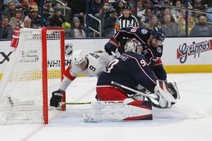 Barkov’s Overtime Goal Lifts Panthers Over Blue Jackets