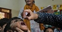 Pakistan's polio fight suffers a blow with 2 new cases reported in the south