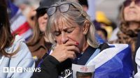 Thousands gather in London to mark two years since 7 October attacks