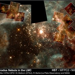 30 Doradus'un Dev Kütleli Yıldızları
