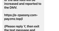 AG's office warns of E-ZPass text message scam