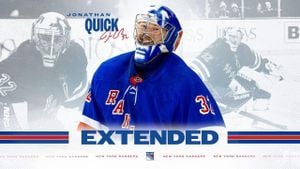 New York Rangers Extend Jonathan Quick's Contract