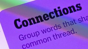 New York Times Connections Puzzle Challenges Word Lovers