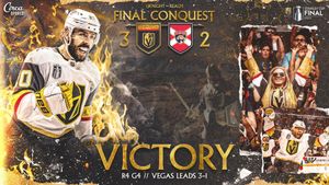 Golden Knights Extend Winning Streak With 3-1 Victory