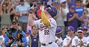 LSU And UCLA Clash Suspended By Storms In Omaha