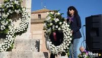 La ofrenda floral marca el inicio del Día de Castilla y León en Villalar