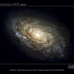 NGC 4414: Çok Şey Anlatan Bir Sarmal