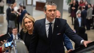 Veterans Rally For Pete Hegseth's Confirmation