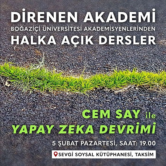 Cem Say ile Yapay Zeka Devrimi