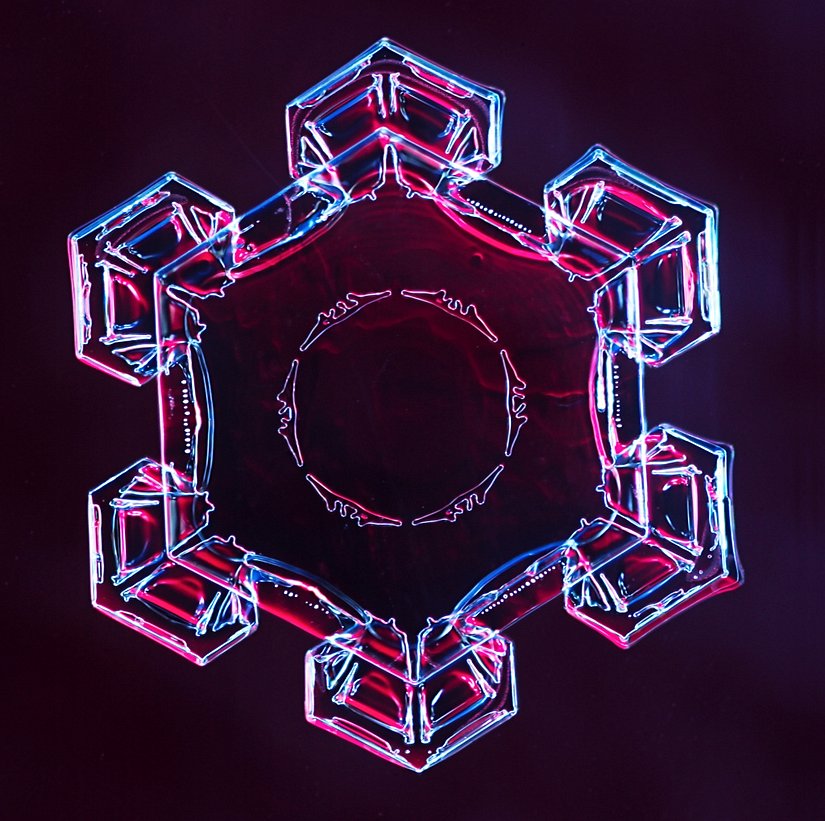 6 tərəfli Simmetrik quruluşlu forma