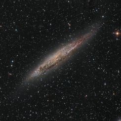  Nearby Spiral Galaxy NGC 4945 