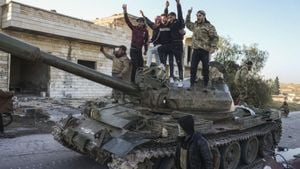 Syria's Rebels Capture Hama And Advance On Homs