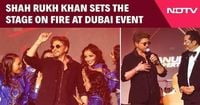 Video | SRK Sets The Stage On Fire At Dubai Event