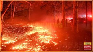 Victoria Faces Extreme Heatwave And Bushfire Crisis