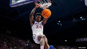 Kansas Jayhawks Dominate Oklahoma State Cowboys 96-64