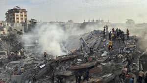 Israeli Airstrike On Gaza Tent Camp Kills 21