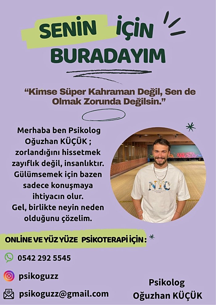 PSİKOLOJİK DESTEK-Oğuzhan KÜÇÜK
